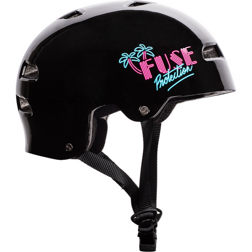 Fuse helm alpha größe: xs-s schwarz-rosa