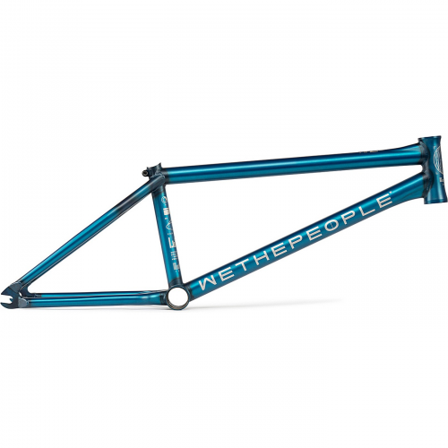 Wethepeople-rahmen network 2021 20 5" tt matt trans teal dan kruk signature/ ohne bremsbasis