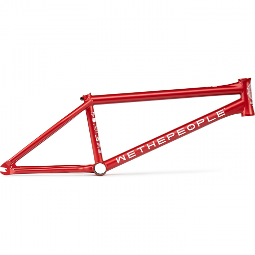 Wethepeople-rahmen network 2021 20 5" tt matt metallic red dan kruk signature/ ohne bremssockel