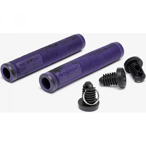 Perfect grip dark purple/black swir ohne flansch 165 mm x 29 5 mm einschließlich zusätzlicher keil-barends