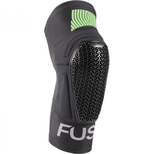 Fuse omega pocket knieschoner größe m/l schwarz neongelb