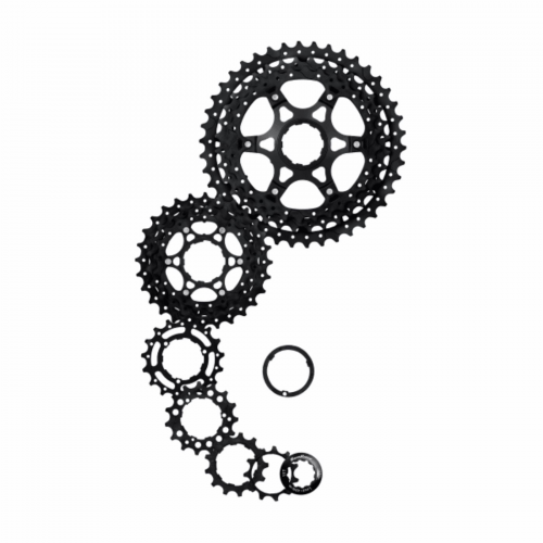 Casstta ms8 11-fach mtb 11-46 zähne schwarz