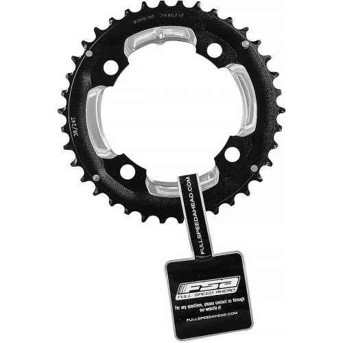 Kettenblatt mtb gestempelt 104x38t shim / sram 10s schwarz wb265