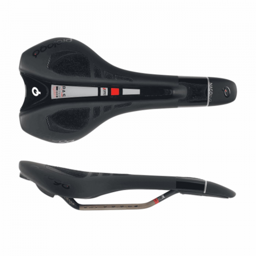 Sattel nago evo pas mikrofaser + cpc carbon rumpf - tirox gabel 278x134mm hart schwarz