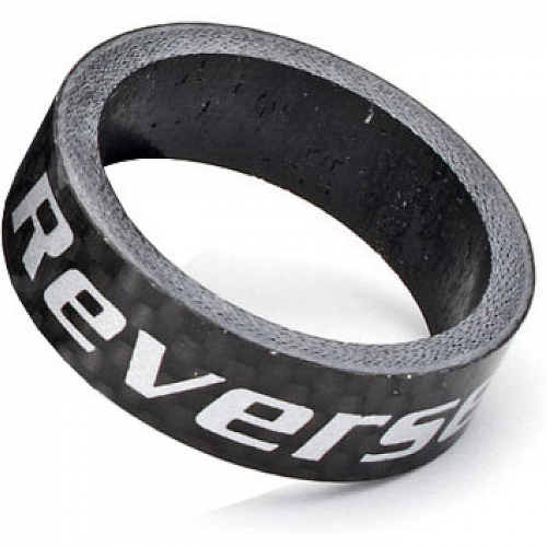 Reverse spacer 10 mm carbon 1 1/8" schwarz