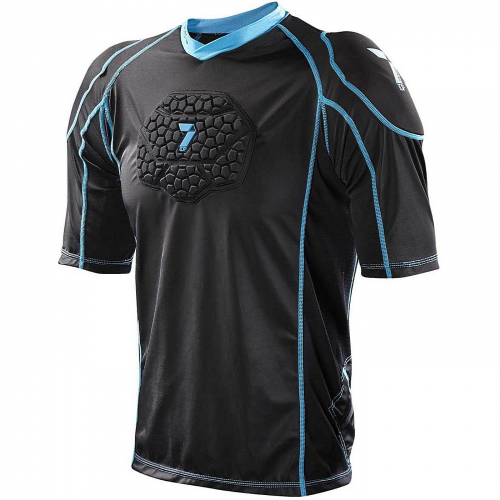 flex body protector t-shirt Größe: m schwarz-blau