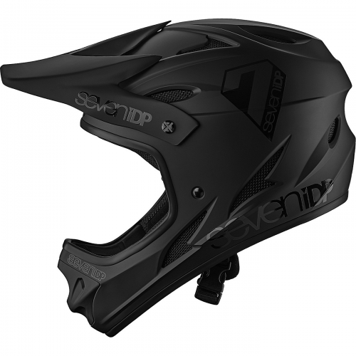 M1 XL Schwarz Helm mit ABS-Schale und optimaler Belüftung