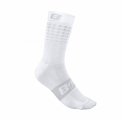 Soft air plus socken weiss / silber 35-39 s