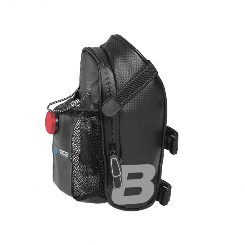 B-race satteltasche flaschenhalter und lampe