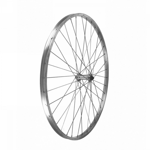 Vorderrad 26 "silber qr aluminium v-brake