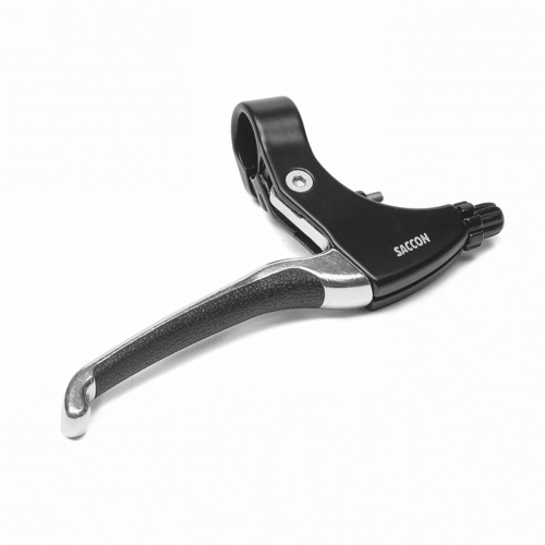 Bremshebelpaar v-brake 4 finger aluminium mit gummi