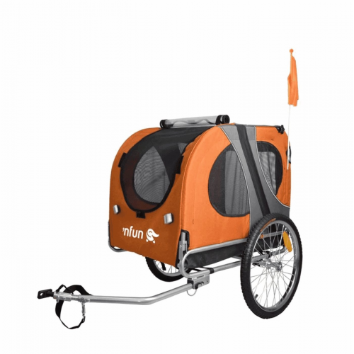 Wagen für tiere npet orange / grau '20