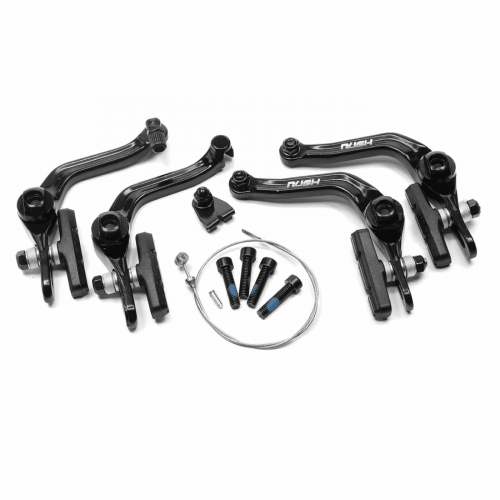 Bmx bremspaar u-brake aluminium schwarz