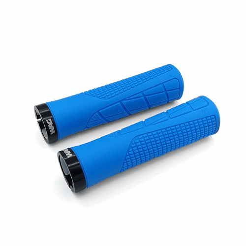 Paar mtb pro griffe mit 135 mm blauem sicherungsring