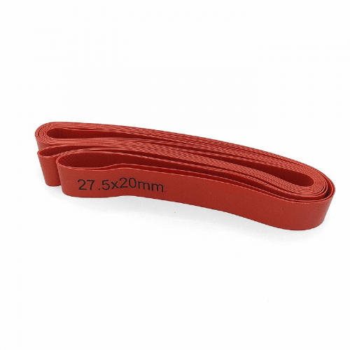 Paar starre mtb-paranippelbänder, für 27,5 x 20 mm laufrad, rote farbe