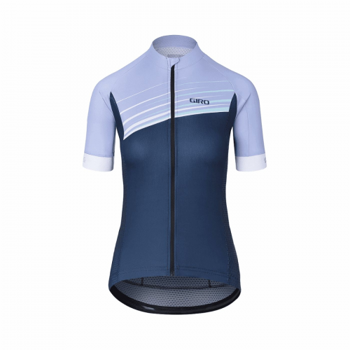 Lavendel/blaues chrono-jersey-shirt größe xs