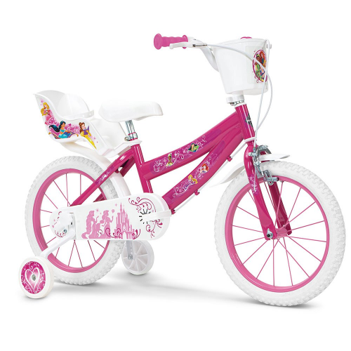 Rosa disney princess 16' mädchenfahrrad 4-7 jahre