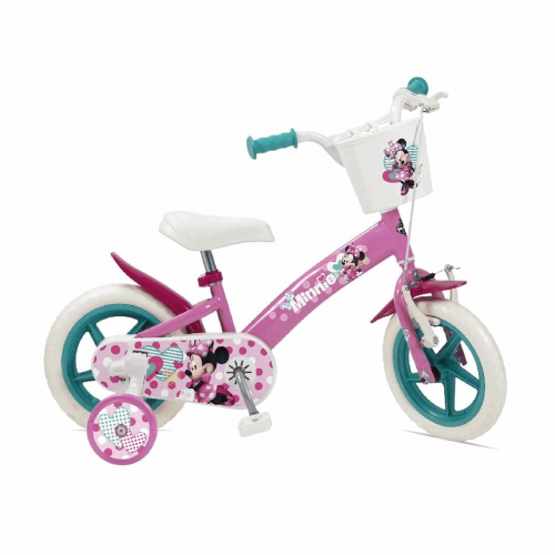 Kinderfahrrad 12 Zoll Minnie - Sicheres und Spaßiges Design