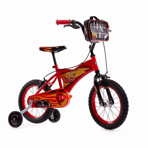 Disney cars 14' kinderfahrrad mit 2 bremsen rot