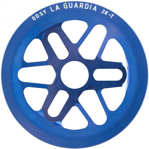 Kettenrad mds2 laguardia 28t 7075-t6 eloxiertes blau