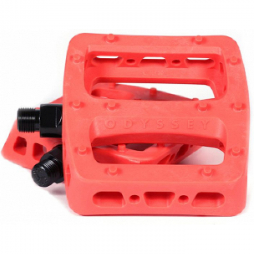 Pedal twisted pro pc 9/16" leuchtend rot