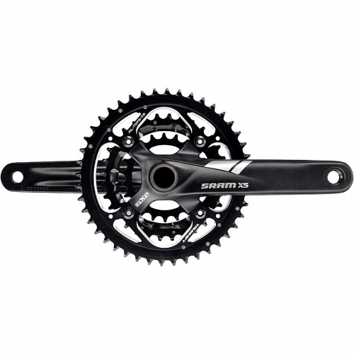 Sram kurbel x5 gxp 9sp 175 schwarz 443222 (gxp-becher nicht im lieferumfang enthalten)