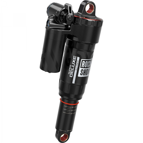 Rockshox super deluxe ultimate rc2t 185x52 5 linearreb/low comp 320lb theshold trunnion/standard