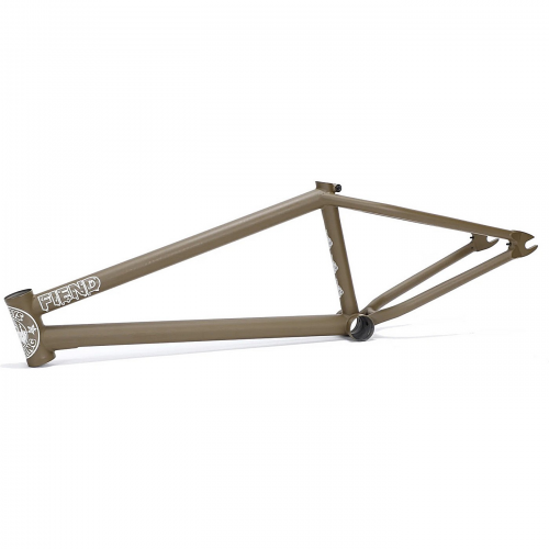 BMX Rahmen Fiend Reynolds V3 Braun 20,5' - Design von Garrett Reynolds, Chrom 4130