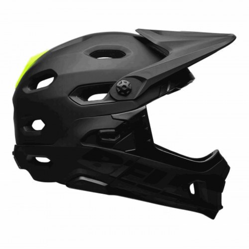 Super dh sphr helm schwarz / gelb 52 / 56cm grösse s