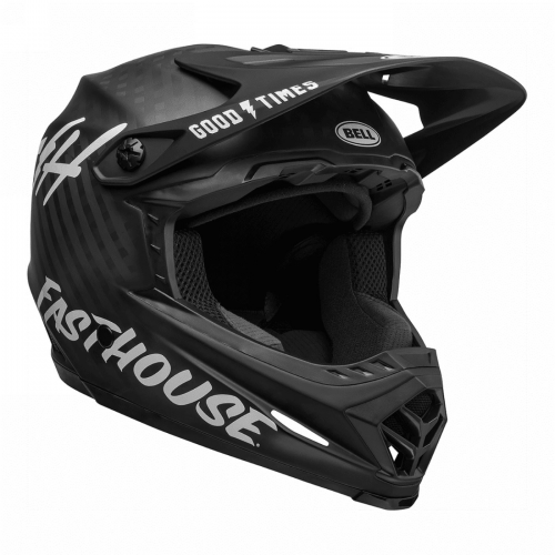 Full-9 carb fast weiß/schwarz full-face helm größe 59/63cm