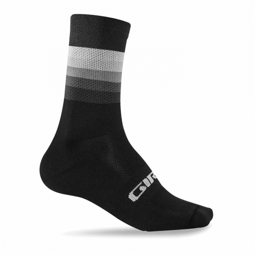 Schwarz/gemusterte comp-socken größe 36-39