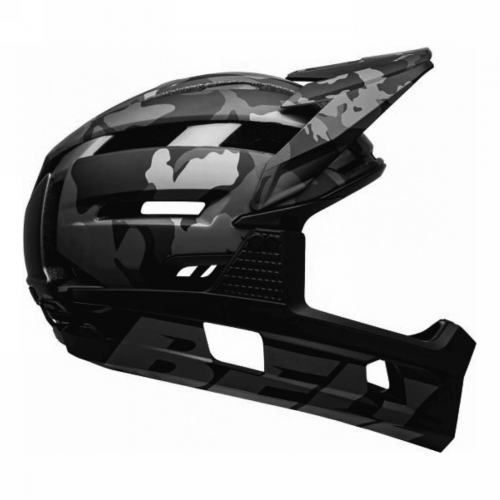 Super air r sphr helm schwarz / camo 55 / 59cm grösse m