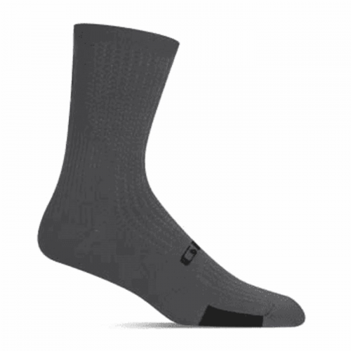 Anthrazitfarbene socken des hrc-teams größe 36-39