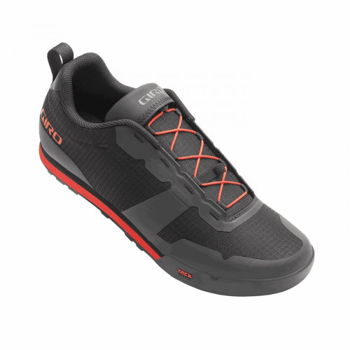 Tracker Schuhe fastlace schwarz/rot Größe 39