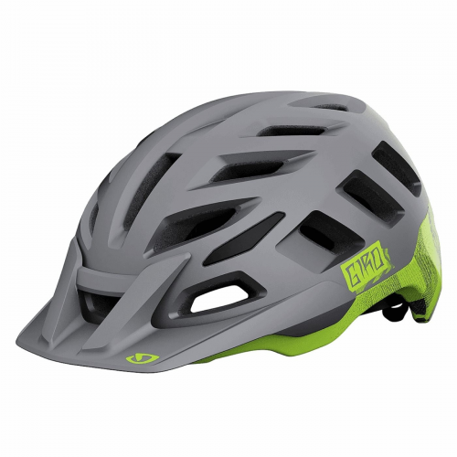 Met radix helm schwarz/lime größe 55/59cm