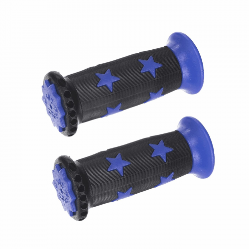 Mtb baby griffe blau/schwarz 80mm