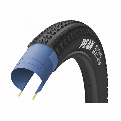 Goodyear Peak 27.5x2.25 Tubeless Ready Reifen für Cross Country, Schwarz