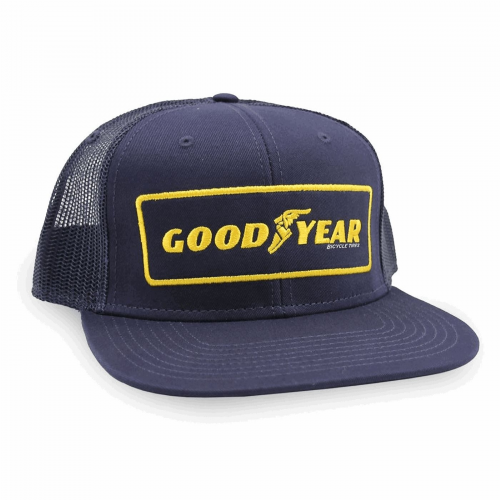 Goodyear Flat-Bill Cap für Radfahrer - Modernes Design für Fahrradliebhaber