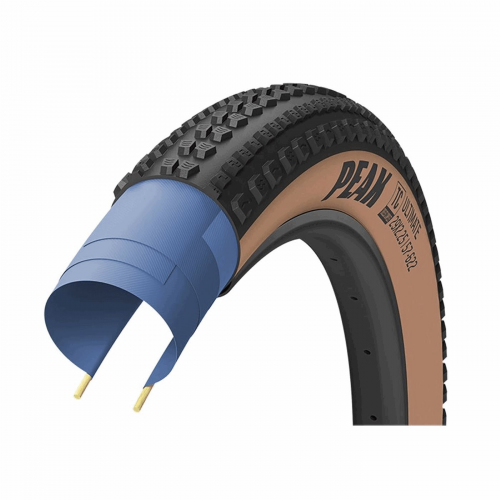 Goodyear Peak 29x2,40 Tubeless Cross Country Schwarz/Para mit M: Wall