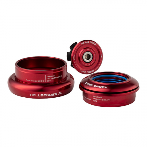 Hellbender 70 tapered Steuersatz zs44/28.6 - ec44/40 - rot