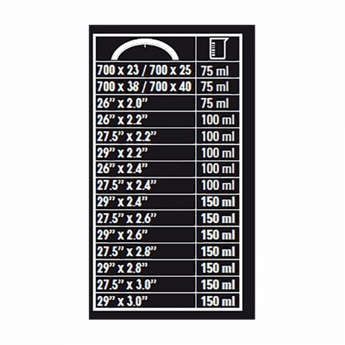 Schlauchlos aufpumpen und reparieren 150ml