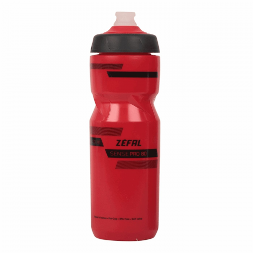 Sense pro 80 wasserflasche 800ml rot/schwarz