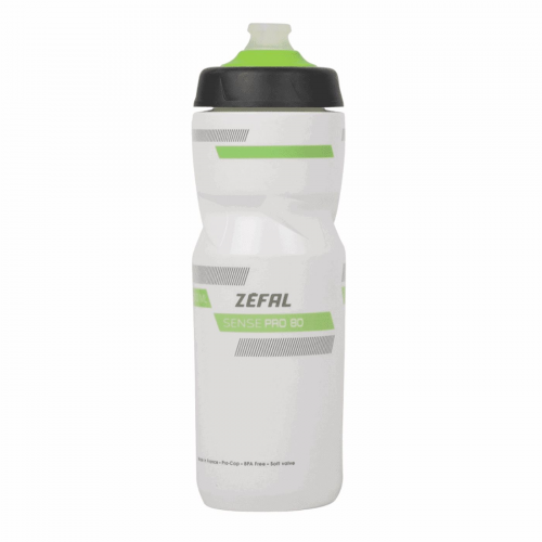 Sense pro 80 wasserflasche 800ml weiss-grün-schwarz