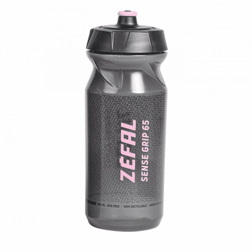 Zefal sense grip 650 ml schwarz/rosa flasche