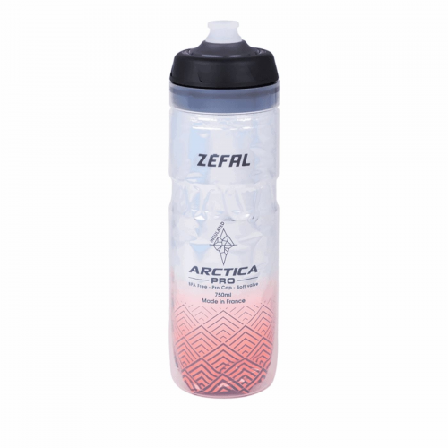 Arctica pro thermalwasserflasche 750ml silber/schwarz