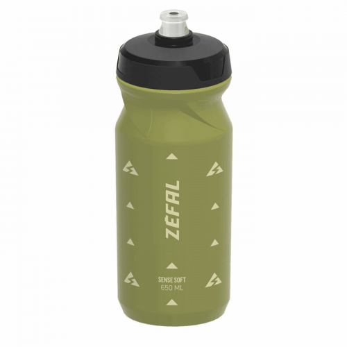 Sense soft water bottle 650ml olivgrün