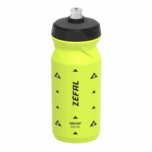 Sense soft water bottle 650ml gelb fluo