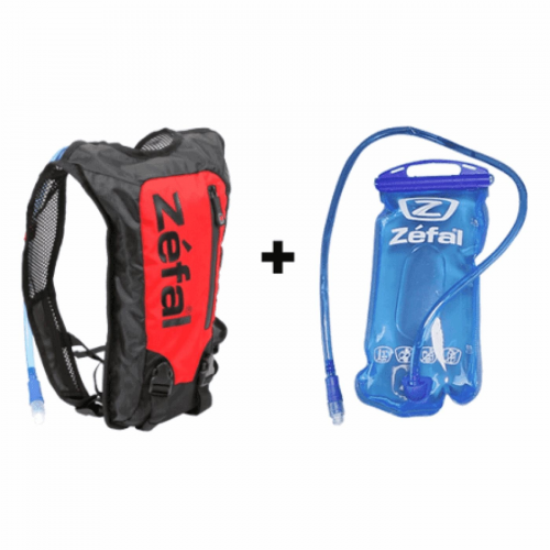 Zefal z hydro race schwarz rot 1l wasserrucksack