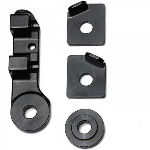 Dk-bremsenhalterung und achsen-set 10 mm schwarz