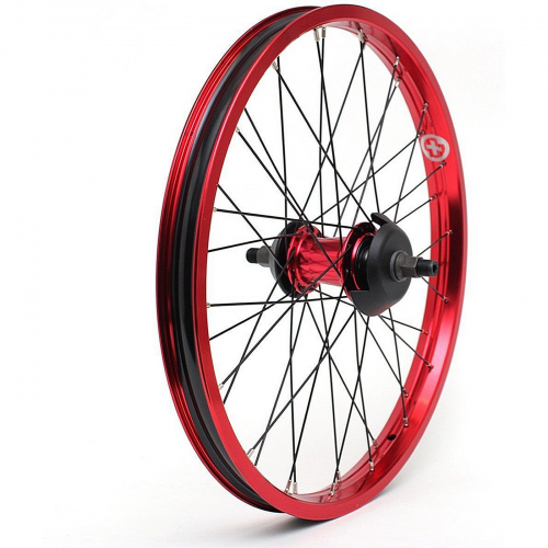 Salt everest fc hinterrad 20" 9t rsd freecoaster 14 mm außenachse 36h rot meer